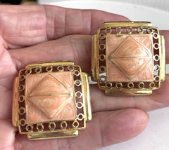 Vintage Signed And Unsigned Lot Of 10 Pairs Post Clip And Screw Back Earrings