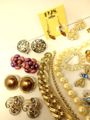 Vtg 26 Pc Assorted Estate Jewelry Lot 925 Paastelli SC 1928 Germany Avon Japan
