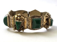 Vintage Alpaca Bracelet, 1960’s, Vintage Jewelry