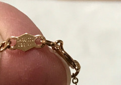 Vintage 1/20 14k Gold Floating Open Heart Necklace with BOX! Sarah Coventry