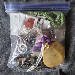 Vintage to Modern Jewelry Lot, preowned and NWT, 1 lb 7.5 oz jewelry destash
