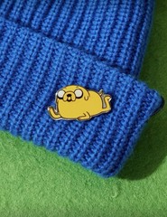 New SET OF 4 ADVENTURE TIME Pins LUMPY Brooch FINN THE HUMAN Jake BMO Pin