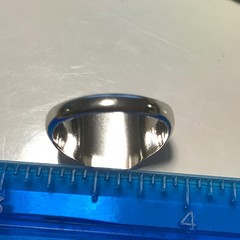 Vintage 18KT Gold HGE Stamped & Engraved Monogram “M/W” Ring Size 4 VARGAS Brand