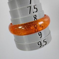 All Vintage ORANGE Bangle Bracelet Lot Hinge Plastic Glitter Acrylic Sz 8-8.5