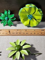 FLOwER PoWeR Pin Lot PLuS One Pair EaRiNgS!