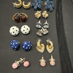 Large Lot Vintage Costume Jewelry Napier Monet Trifari Joan Rivers Heidi Klum ++