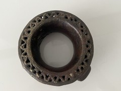 Antique Bronze African Currency Slave Bangle Bracelet