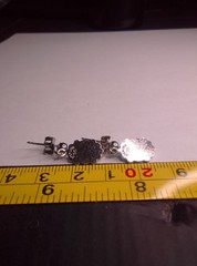 Vintage Wheeler Sterling Silver Black Onyx Dangle Earrings Southwestern WN