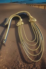 Classic Vintage Gold Tone Multi Strand Layered 15″ Snake Chain Necklace R30