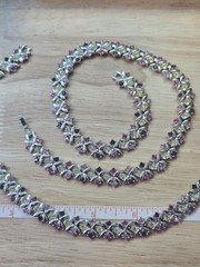 Camrose & Kross JBK J Kennedy Multi-Color Necklace Bracelet Extender Set Box COA