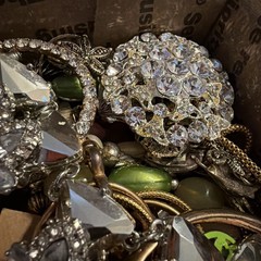 Vintage to Now Jewelry Lot, All Wearable Untested. No Broken. Box B4