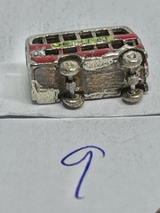 Vintage Get it at HARRODS. Doubledecker Bus No # Sterling Bracelet Charm