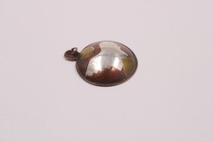 Vtg Mixed Metal Thunderbird Pendant Sterling Silver Copper Brass Southwest