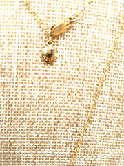 Vintage J Crew Gold Tone Fun Giraffe Pendant 26 In Necklace Endangered Species