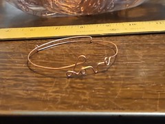 Wholesale Huge Lot Of 100 Love Script Bracelets Vintage Jewelry Adjustable Steel