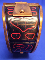 Vintage Renoir Matisse Copper Bracelet Earrings Set