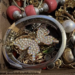 Vintage to Now Jewelry Lot, All Wearable Untested. No Broken. Box B3