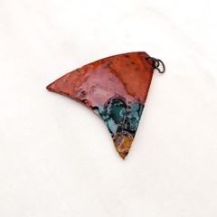 Vintage Pendant – Unusual Large Pendant – No Chain Included