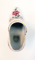 Vintage Formalities by BAUM BROS Porcelain Decorative Shoe Statue BEAUTIFUL!