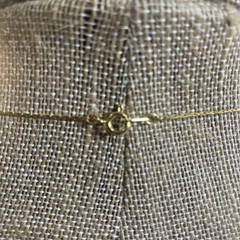Vintage Gold-Tone Bar Chain Necklace 30 in