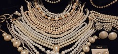Vintage Mod Faux Pearl Jewlery Lot Of 61. 6lbs+.24 Signed Monet Anne Klein Avon