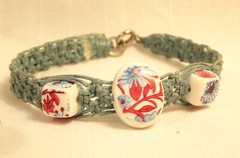 Unique Bracelets Lot of 8 Vintage Mixed Materials