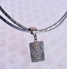 bRACELET GENERAL ROBERT E LEE SFC29 CHARM METAL ANTIQUE VINTAGE JEWELRY neocurio