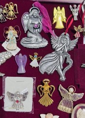 Vintage Estate Angel Religious PJewelry Lot 68 Pieces WHBM GLORIA DUCHIN AAi Baj