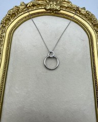Sterling Silver 0.66ctw Diamond Necklace