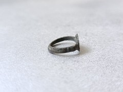 Antique Brass Viking Ring 13th – 15th Century Size 1.5 Found In Ukraine (1)