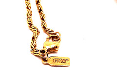 Vintage 1928 Co. Gold Tone Four Picture Locket Pendant Y Chain Necklace 24″ + 4″