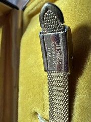 Vintage Gruen Precision 14K Gold Case 10 Diamonds Ladies Wristwatch