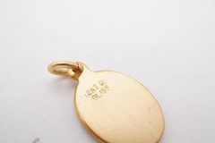 Vintage Gold Filled Holy Spirt Guide Us Charm