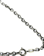 Antique European Silver Charm Bracelet – Cuckoo Clock Crown – 7.5″ – 9.86 Grams