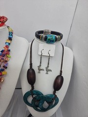 ​HUGE 38 pc Jewelry LUCKY BRAND Wood Bead Vintage To Now LOT Necklaces Bracelets