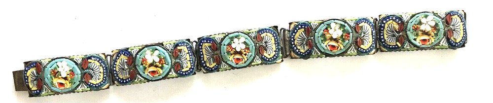 Vintage ITALIAN Micro Mosiac bracelet