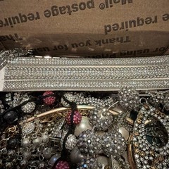 Vintage to Now Jewelry Lot, All Wearable Untested. No Junk. Box A7