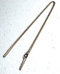 Vintage 1/20 14k Gold Filled Dainty Cable Chain Necklace 19″ inches