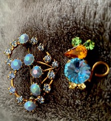 Vintage Jewelry Lot Signed In Signed