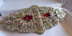 UNCAS 1930s Art Deco Brooch