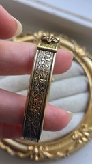 Vintage Avon 1974 Queensbury Amethyst Bracelet