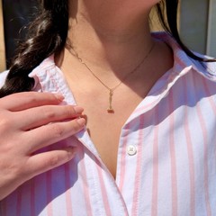 Vintage 14k Gold Judge Gavel Charm, Pendant