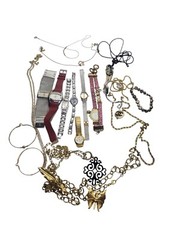 Lot Vintage & New Custom Jewelry Watches Anna Klein Gold Filled Chains