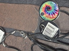 Vintage 90s Y2k Leather Charm Necklace Random Pack Of 12