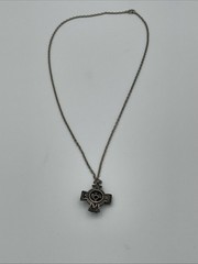 Unique Scottish Celtic Cross Stones Various Colors Necklace Beautiful Christian