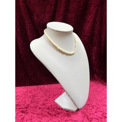 Vintage Jewelry – Choker Necklace – Simulated Puka Shell – 16” – 1990s / 2000s