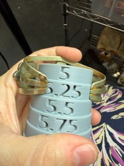Vintage Bracelet Cuff Southwest Mexican Green Blue Cabochon Womens 6- 6.5 inches