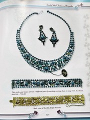 Vintage Verifed JULIANA D&E BOOK SET Grand Parure Blue & Green Sticks & Stones