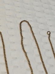Vtg Speidel 12K Yellow Gold Filled 22 Inch Curb Link Chain Necklace Signed