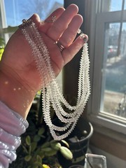 Aunt Elza’s Crystal Necklace Amulet Magnificent Magical Fortune Teller Heirloom